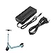 Fututech - Caricabatterie 42 V 2A per Kugoo S1 S2 S3 Etwow adattatore QC Scooter elettrico adattatore caricatore per monopattino, ricarica rapida e autobloccaggio (presa EU)