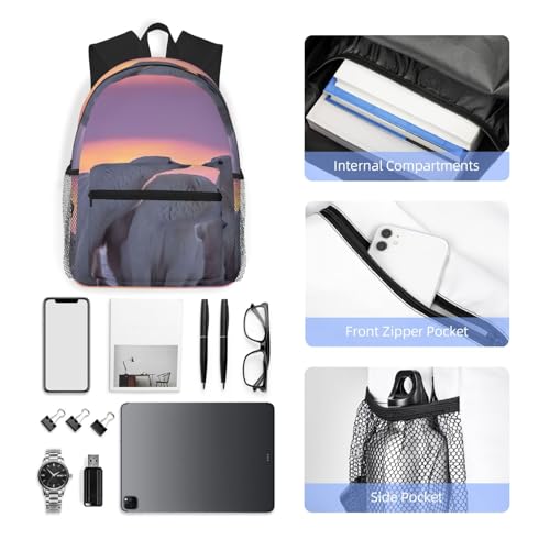 Mochila para laptop hombre EdWal de 15.7 pulgadas negra portatil viaje negocio 6
