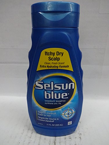 Selsun Blue Shampoo Dandruff Itchy Dry Scalp 11 Ounce (325ml) (6 Pack)