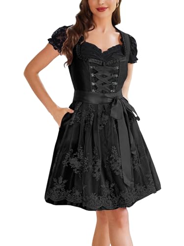 VAFADRESS Kostüme 3-teilig Oktoberfest Kleid...