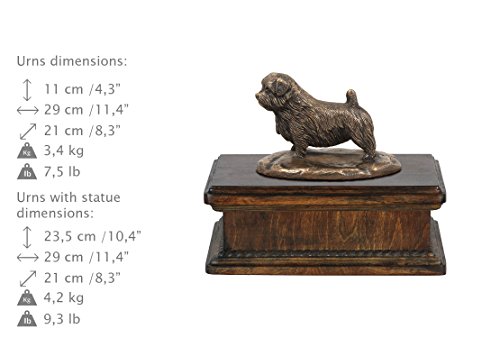 Urne pour les cendres de chien Norfolk Terrier pour garder son souvenir vivant - 4
