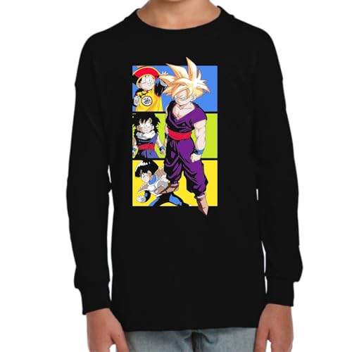 the Fan Tee Camiseta Infantil Manga Larga de Niño Niña Dibujos