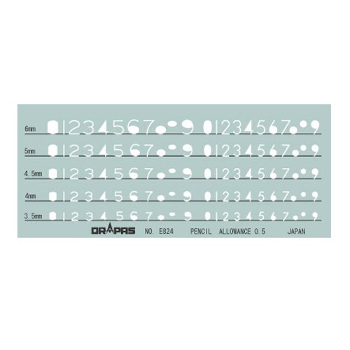 ドラパス テンプレート E824 数字定規 31824 bme6fzu Amazon | ドラパス テンプレート E824 数字定規 31824 | テンプレート 通販