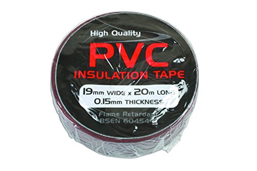 Connect Workshop Consumables 36889 Brown PVC Insulation Tape 19mm x 20m 1pc