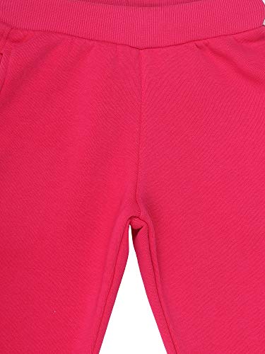Image of Proteens Girls Solid Fuchsia Fleece Track Pants
