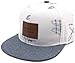 SCRT Pac Gorra de béisbol del Sombrero de Vaquero Carta de algodón de la Moda Pegatinas de Hip-Hop Gorra de béisbol del Casquillo Rebote de los Hombres Ocasionales (Color : B)