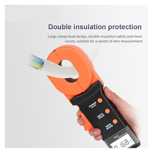 接地抵抗テスター ループテスター デジタル接地測定装置 メータージョー 漏れ電流検出器 1000オーム 20A 試験装置