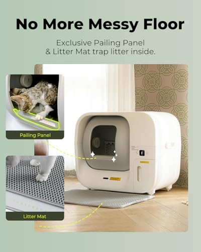 Automatic Cat Litter Box Self Cleaning