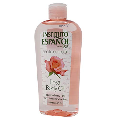 Instituto Español Instituto Espanol Inst. Esp. Aceite Corporal Rosa Body Oil, 8.5 fluid_ounces (Pack of 6) 2-Pack