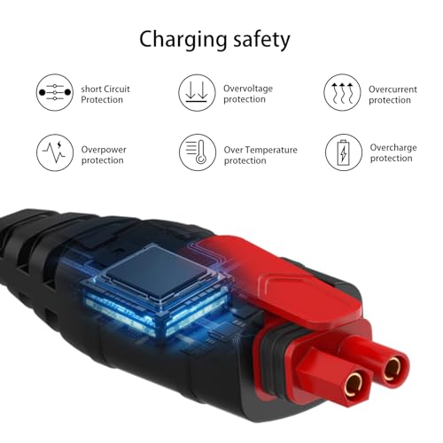 Image of GC004 X-Connect Extension Cable Accessory Compatible with NOCO Genius Smart Battery Chargers, 10Ft Automotive Wires Harness Replacement Cord