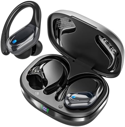 OREI BX17: 80hr Wireless Earbuds, Noise Cancelling, IPX7