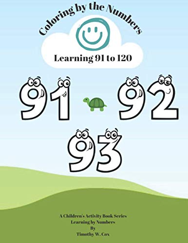Coloring by the Numbers: Learn how to count from 61 to 90 by coloring with numbers.