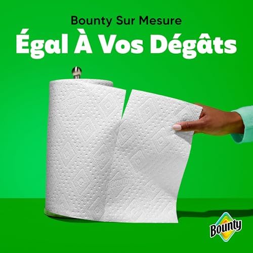 Bounty Paper Towels Select-A-Size White, 12 Double Rolls = 24 Regular Rolls — view 11