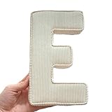 Handmade Corduroy Letters – Soft, Safe & Stylish – Custom Name Decor for Baby Crib, Nursery, Bookshelf, Kids Room – Ideal Baby Shower, Birthday, Baptism Gift