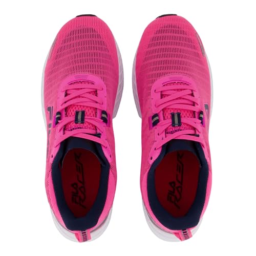 Tenis Fila Racer Master Rosa Fluor/marinho/prata 040