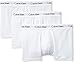 Produktbild Calvin Klein Herren Boxershorts Low Rise TRUNK, 3er Pack U2664G, Ohne Eingriff, Mehrfarbig ( Weiß-100 ) - X-Large