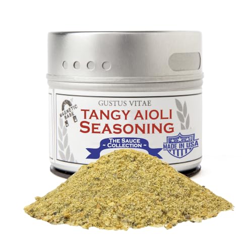 Gustus Vitae | Tangy Aioli Sauce Seasoning | Natural Gourmet Spice Blend
