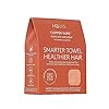 AQUIS Copper Sure™ Rapid Dry Microfiber Hair Wrap, Button-Loop Closure Wrap Shape, Clean Towel Technology, Ultra-Absorbent