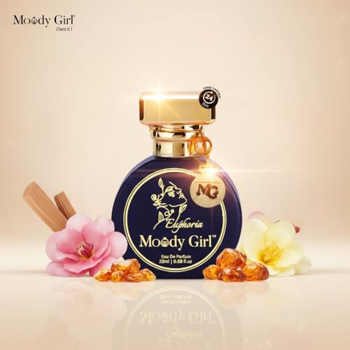 Image of Moody Girl Euphoria Floral Freesia Fragrance for Women, 20ml | Solid Premium & Luxurious Perfume for Every Occasion
