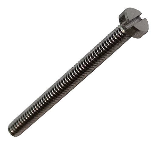 Preisvergleich Produktbild Aerzetix: 20 Schrauben Bolzen Maschinenschrauben M1.4x16mm DIN84 unbeschichtetem Stahl Impressum geschlitzt 0.3mm Schlitz C18209