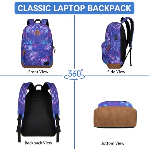 Image of Goloni Backpack for Men Women,Travel Laptop Backpack, Water Resistant 17.3 Inch USB Charging Backpack, Large Capacity Work Commute Bag