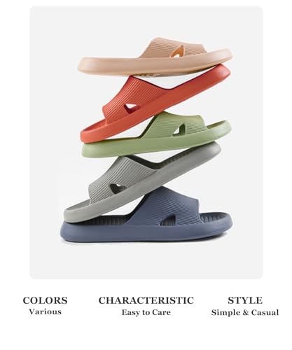 Anmerl Shower Shoes For Men And Women, Soft Comfortable House Slippers thumb #7