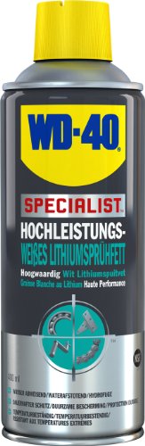 WD-40 40 12x Specialist 400ml Classic White Lithium Spray Grease – 49391/25