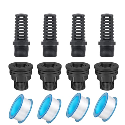Baomei 3/4IN MALE *1/2IN FEMALE THREADED Pvc Bulkhead Fitting Double Threaded Bulkhead Water Tank Connector thumb #6