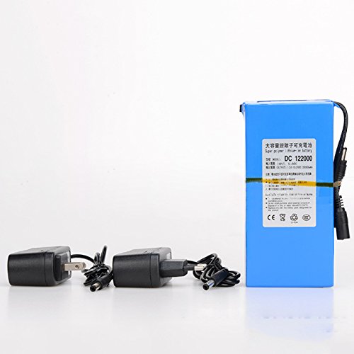 ポータブルバッテリー [ リチウムイオン電池 /4出力 /DC充電 /USB] モバイルバッテリー（大容量17400mAh・DC12V機器用・62.64Wh