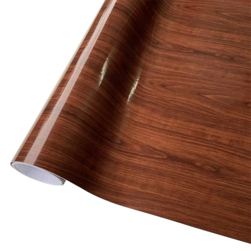 Pegatinas de pared autoadhesivas para ocultar arañazos en interior de coche con madera 30x150 2