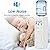 ARLIME Hot & Cold Water Dispenser, Top-Loading Water Cooler Dispenser for 3-5 Gallon Bottles, Child Safety Lock, Removable Drip Tray, Perfect for Home Ofiice, School