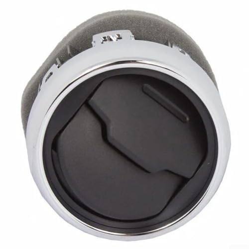 TONIXY 1 paquete de ventilación central izquierda o derecha compatible con Ford para Mustang 2015-2017, repuesto de salida de plástico ABS negro para salpicadero Fr3Z-19893-Ae para reparación interior
