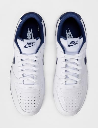 Nike Men's Big Low Shoes, White/Midnight Navy, 9