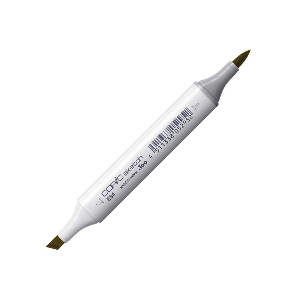 Copic Sketch Coloured Marker Pen - (E-49) Dark Bark, For Art & Crafts, Colouring, Graphics, Highlighter, Design, Anime, Professional & Beginners, Art Supplies & Colouring Books — view 114