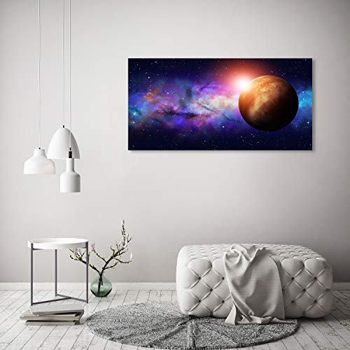 Image Cosmos en Verre Grande Taille Tableau Cosmique - 4