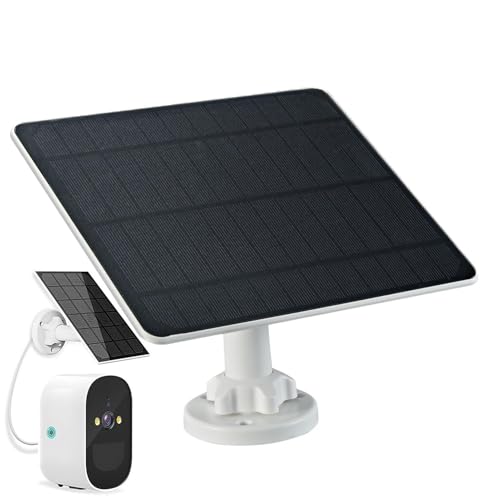 Panel solar para cámara exterior de 5W y videoporteros domésticos 2