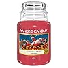 Yankee Candle Scented Candle | Candela in giara grande della Vigilia di Natale | Candele a lunga combustione: fino a 150 ore | Regali perfetti per le donne