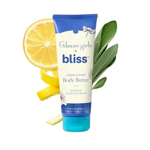 Image of Bliss Gilmore Girls Lemon & Sage Body Butter Moisturizer for Sensitive Skin