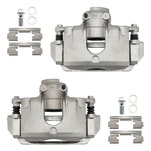 Image of KAX Disc Brake Caliper Assembly Fit for Ford Focus 2008 2009 2010 2011, #18B5068+18B5069 brake caliper, Front Left and Right, Driver and Passenger Side