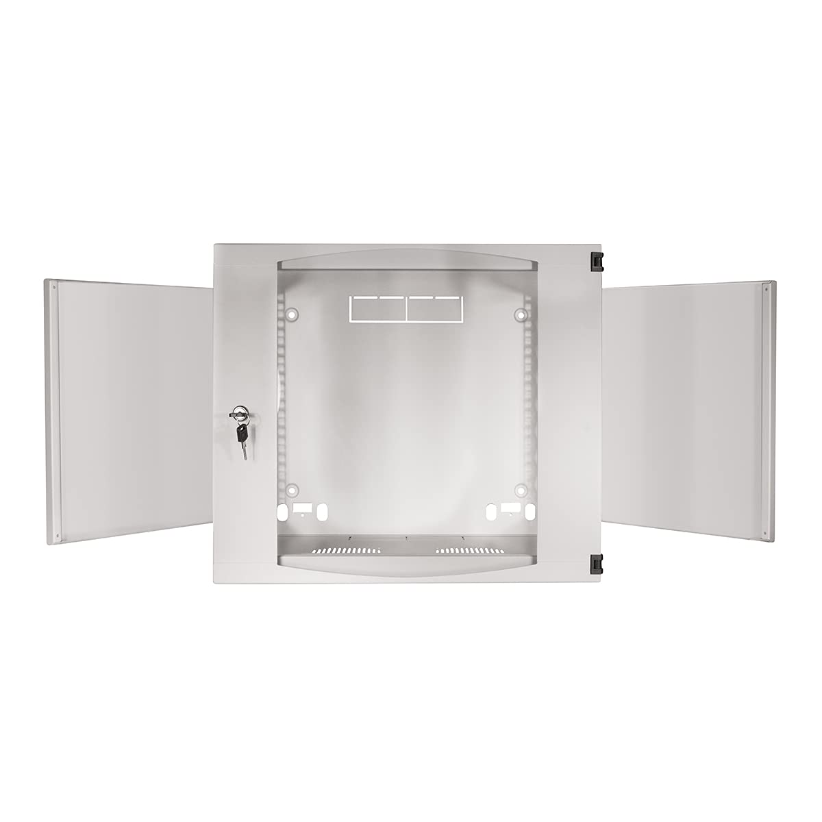 Logilink 48,30cm (19") Wandverteiler, Einteilig, 15 He, Lichtgrau (ral7035), 1,2 Mm Stahl, Unmontiert, Pulverbeschichteter - 1 St?ck (w15f64g)
