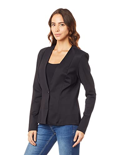 Sommer Blazer Clássico Feminino, PP, Preto
