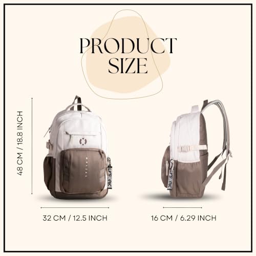 Image of Laptop Backpack for Men & Women 15.6 Inch, Water Resistant Travel Backpack with Multiple Compartments, College School Bag, Office Work Bag, Stylish Casual Daypack for Students