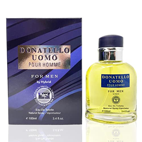 Hybrid & Company Donatello Uomo For Men Eau De Toilette Natural Spray Masculine Scent, 3.4 Fl Oz #TOP10