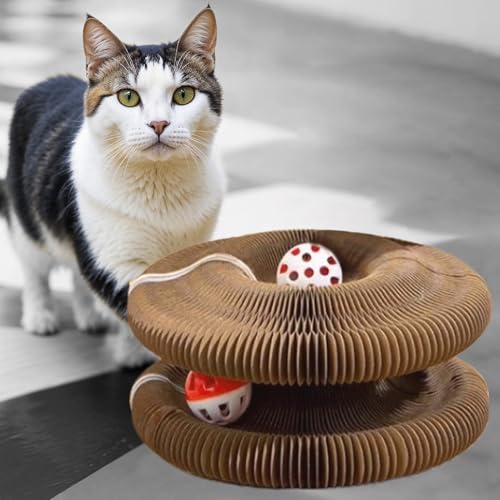 Rascador de gatitos de interior para proteger sofás y ejercitar mascotas en casa 8