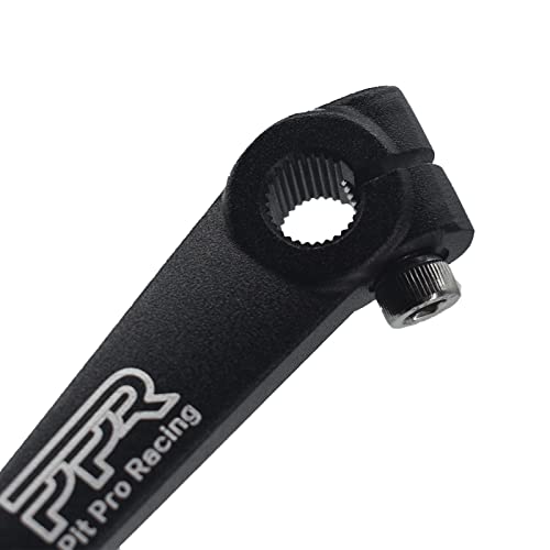 Image of CNC Aluminum Gear Shifter Lever, Foldable Gear Shift Lever Fit for 50cc 110cc 250cc CRF50 XR50 XR CRF Dirt Pit Monkey Bike Motorcycle ATV Quad Accessories Parts (Black&Green)