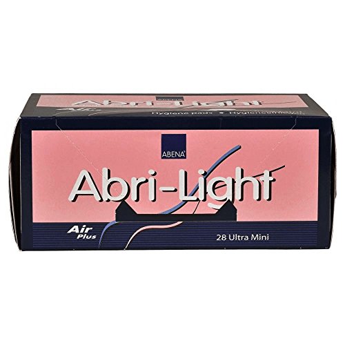 Abena Abri-Light Incontinence Pads Ultra Mini, 28 Count