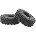 ShareGoo1.9 inch RC 1.9 Crawler Tires Rubber Mud Tires OD 110mm Tyre Compatible with Axial SCX10 90046 Redcat Gen8 RC4WD D90 TF2 MST 1/10 RC Crawler Fit 1.9 Beadlock Wheel Rims