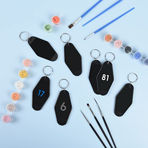 Allreal 24 Pcs Motel Keychain Blanks Vintage Hotel Key Tag Sublimation Blank Key Label Hanging Ornament For Laser Heat Transfer Vinyl Diy Crafting Pendants Christmas Gift Tags Making #TOP7