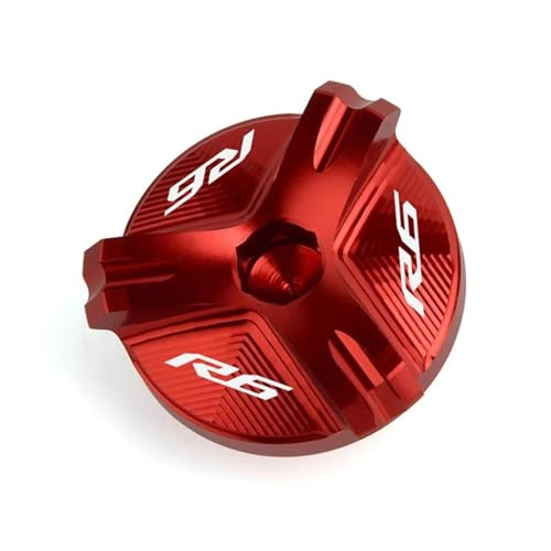 Couvercle de réservoir liquide frein avant rouge pour moto YZF-R6 2010-2025