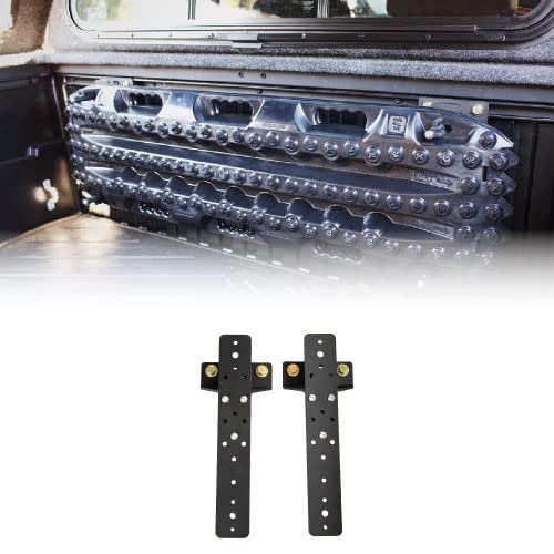 Rago Fabrication Bed Rail Recovery Board Mounts for Toyota Tundra & Tacoma Factory Bed Rails | Made in The USA | Compatible with ActionTrax & MaxTrax